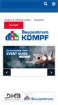 Mobile Screenshot of koempf.de